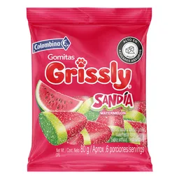 Grissly Gomitas Dulces Sabor a Sandía 