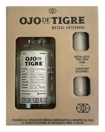 Ojo de Tigre Mezcal + 2 Copas