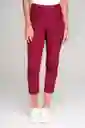 Pantalón Nadine Color Rojo Vino Talla 10 Ragged