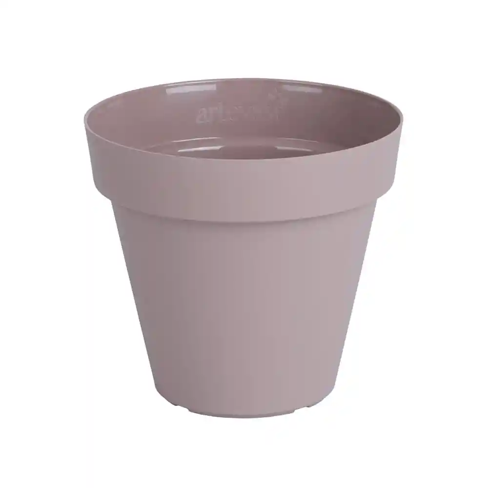 Maceta Plástica Capri Taupe Outzen