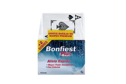 Bonfiest Plus Polvo Efervescente Alivio Rápido + Baraja de Naipes