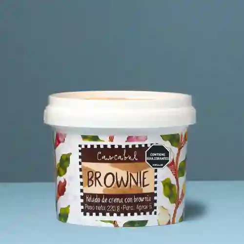 Cuarto Helado de Brownie