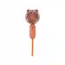 Ventilador de Mano Carita de Oso Serie Café Miniso