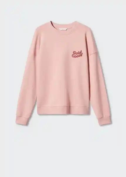 Buzo de Sudadera Gold Rosa Talla 18 Mango Teen Girl Mango