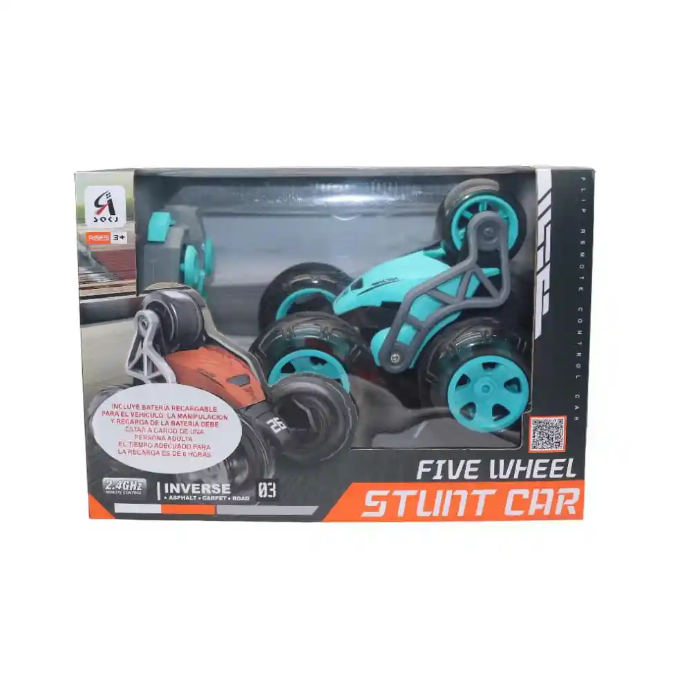Carro Inverse Remoto Control Batería