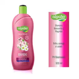 Algabo Shampoo Brillo con Manzanilla y Magnolia