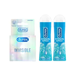 Combo Durex Condones Sensitivo + Durex Gel Lubricante