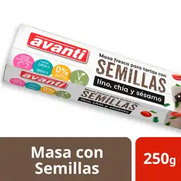 Masa Para Tortas Con Semillas De Lino, Chía Y Sésamo