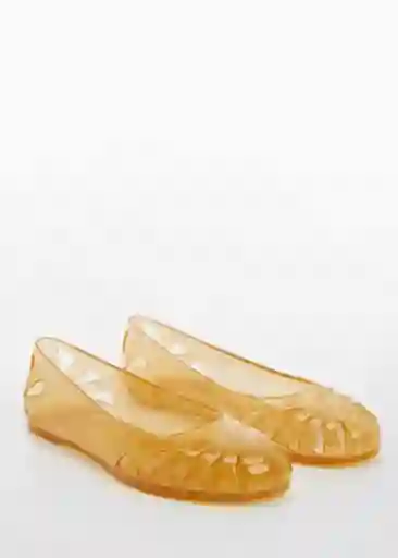 Zapatos Gel Oro Talla 40 Mujer Mango