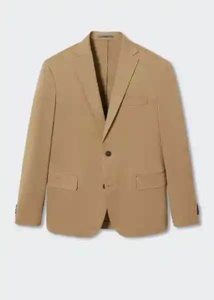 Americana Verner Beige Talla 48 Hombre Mango