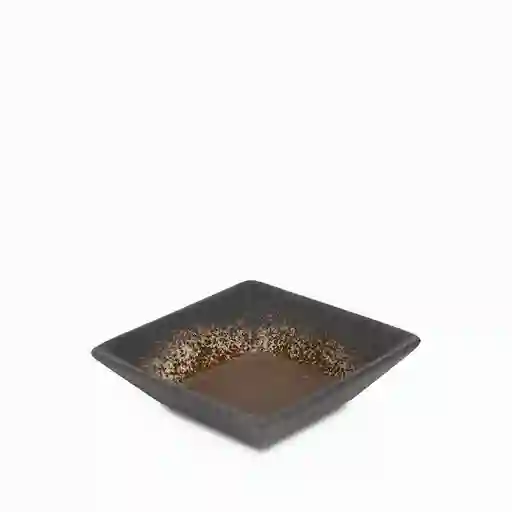 Plato Mini Cubo Pietra Ambiente Gourmet