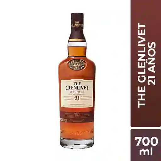 The Glenlivet 21 años Whisky  700 ml