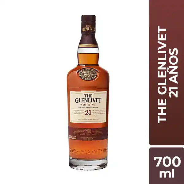 The Glenlivet 21 años Whisky  700 ml