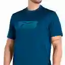 Reebok Camiseta no Matter The Dist Gfx Hombre Azul S 100206056