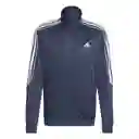 Adidas Sudadera M 3S Dk Ts Hombre Azul Talla M