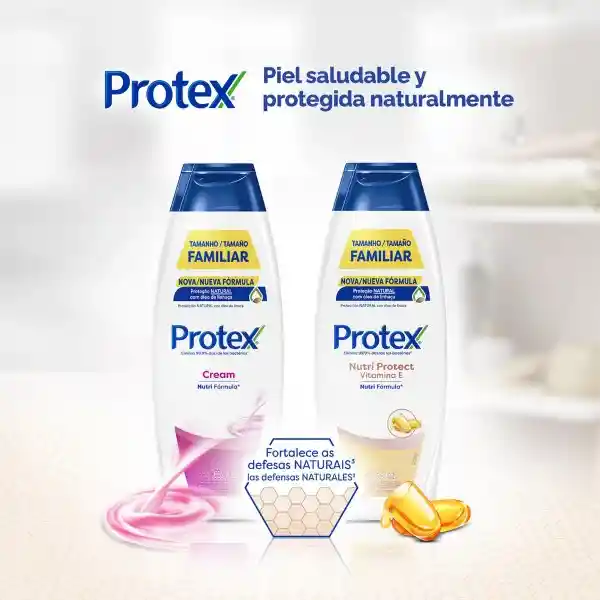 Jabón Líquido Corporal Protex Cream