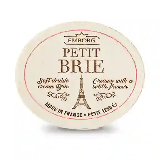 Queso Emborg French Petit Brie