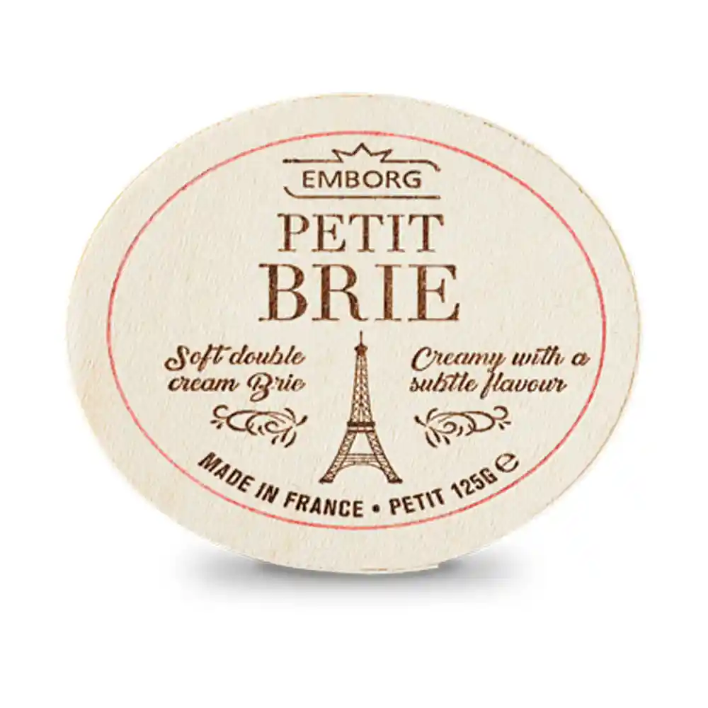 Queso Emborg French Petit Brie