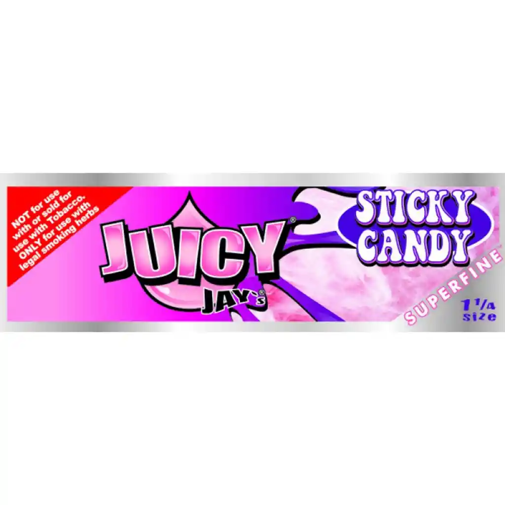 Juicy Jay's Papel para Fumar Sabor Sticky Candy