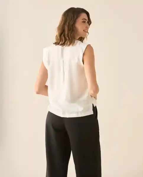 Camisa Blanco Radiante Claro Talla M 113G002 Esprit