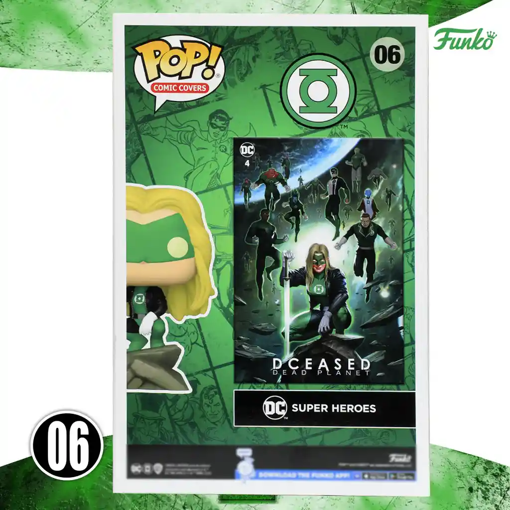 Funko Pop! Figura Colección Cover Green Lantern