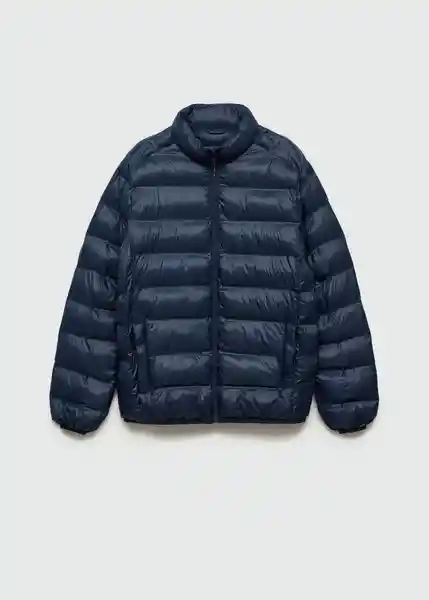 Abrigo Anorak Jacketw7 Navy Talla 20 Niños Mango