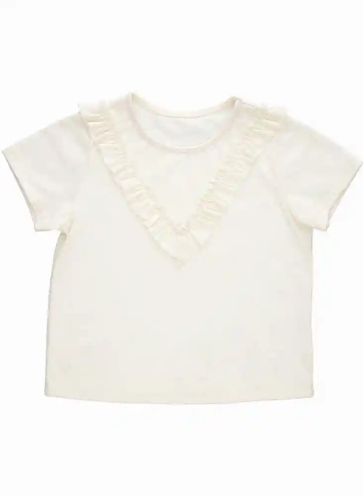 Camiseta Mc 1t-ivory