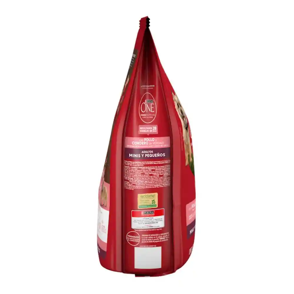 Comida para perro Purina One adultos minis y pequeños Pollo y Cordero X 3,5kg
