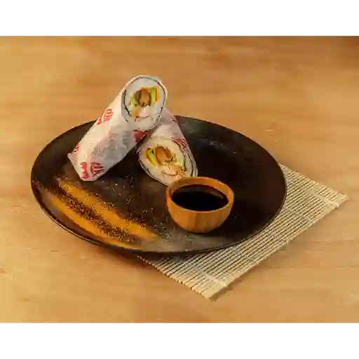 Japon sake roll.