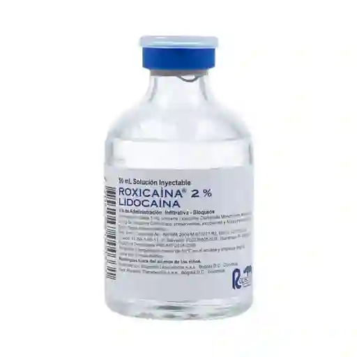 Roxicaina Solución Inyectable (2 %)