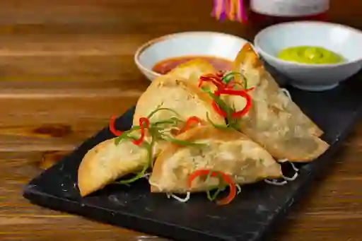 Wontón de Camarones