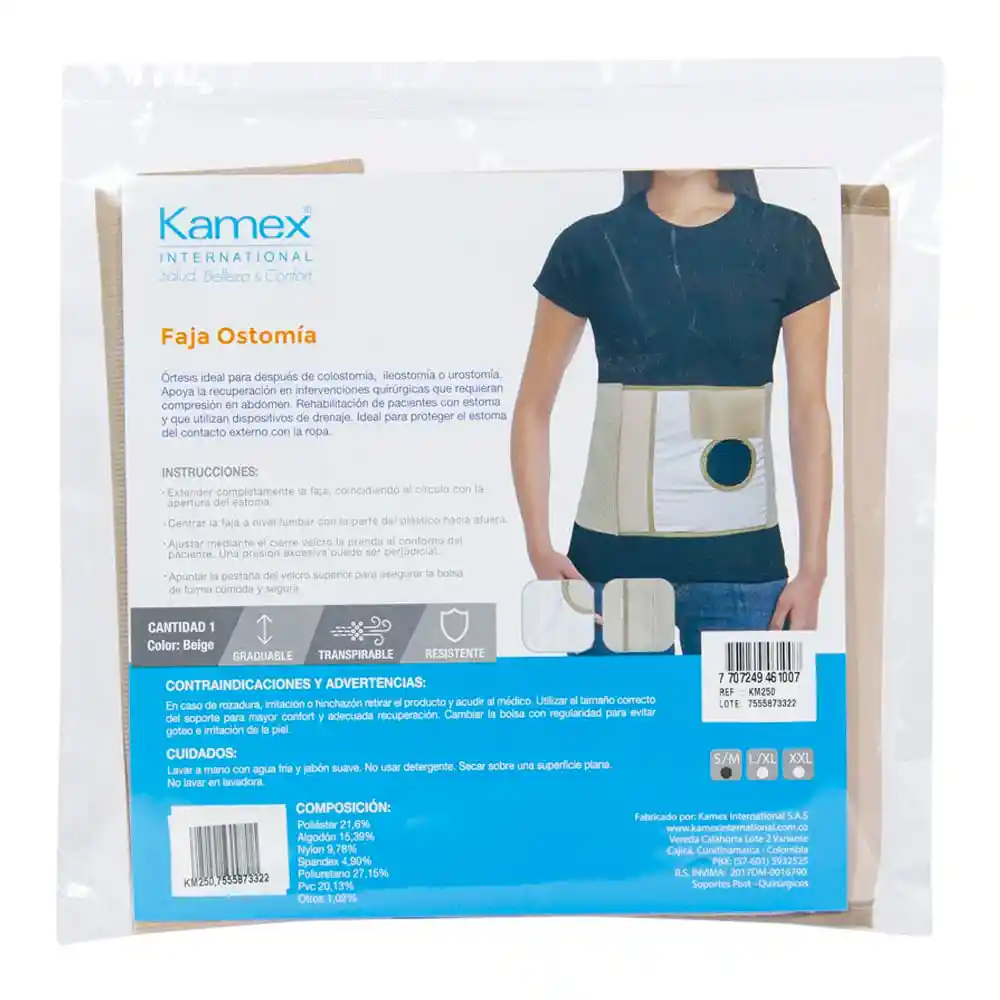 Faja Kamex Ostomia