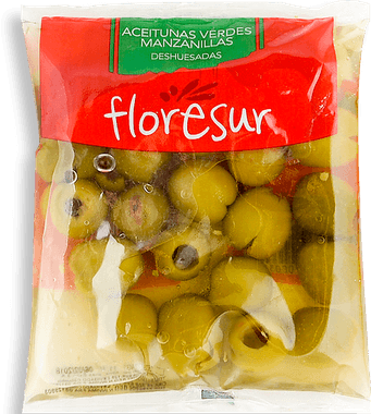Floresur Aceitunas Verdes Manzanillas Deshuesadas 70 g