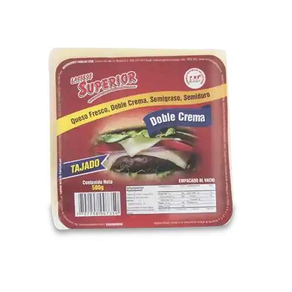 Inversiones Fasulac Queso Tajado
