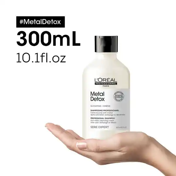 LOréal Professionnel Shampoo Metal Détox Desintoxicación 300 mL