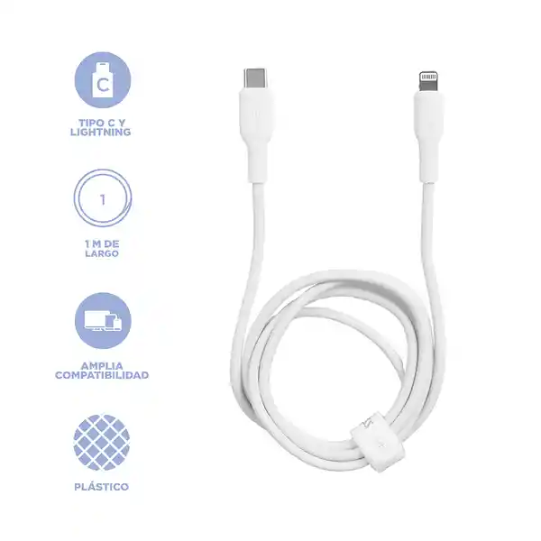 Cable de Carga y Datos Rosmoss Tipo C Serie Miniso