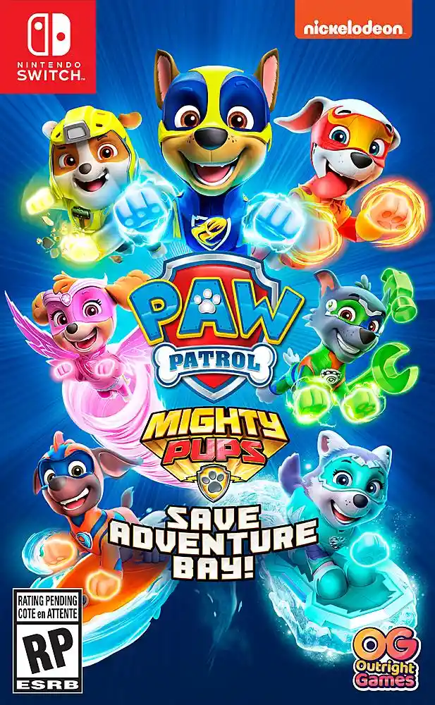 Videojuego Paw Patrol Mighty Pups Nintendo Switch