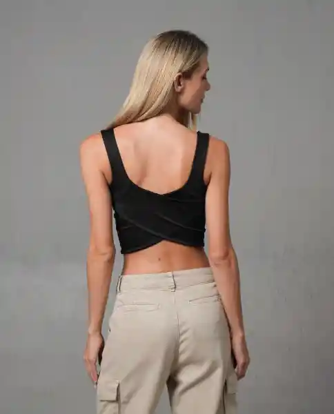 Camiseta Mujer Negro M 202G009_NEG194004 Rifle
