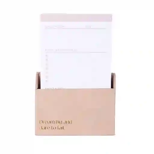 Block de Notas 90 Hojas Khaki Miniso