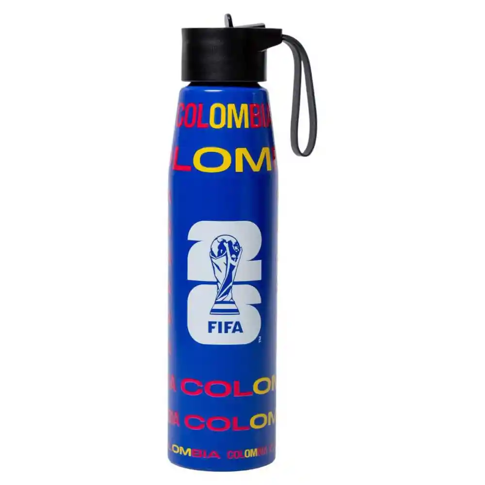 Botella Aluminio World Cup Fifa Spbf26colbl45-02
