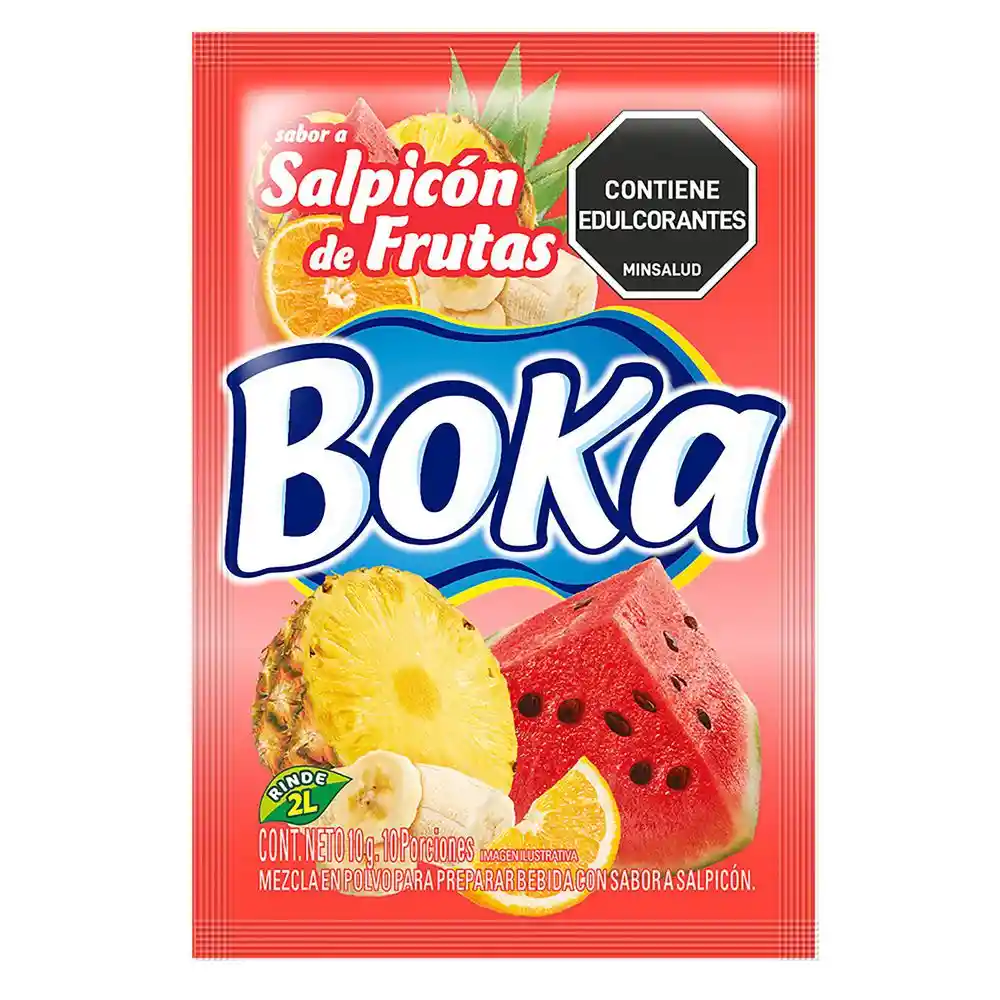 Mezcla Boka Polvo Bebida Salpicon(10 Gr)