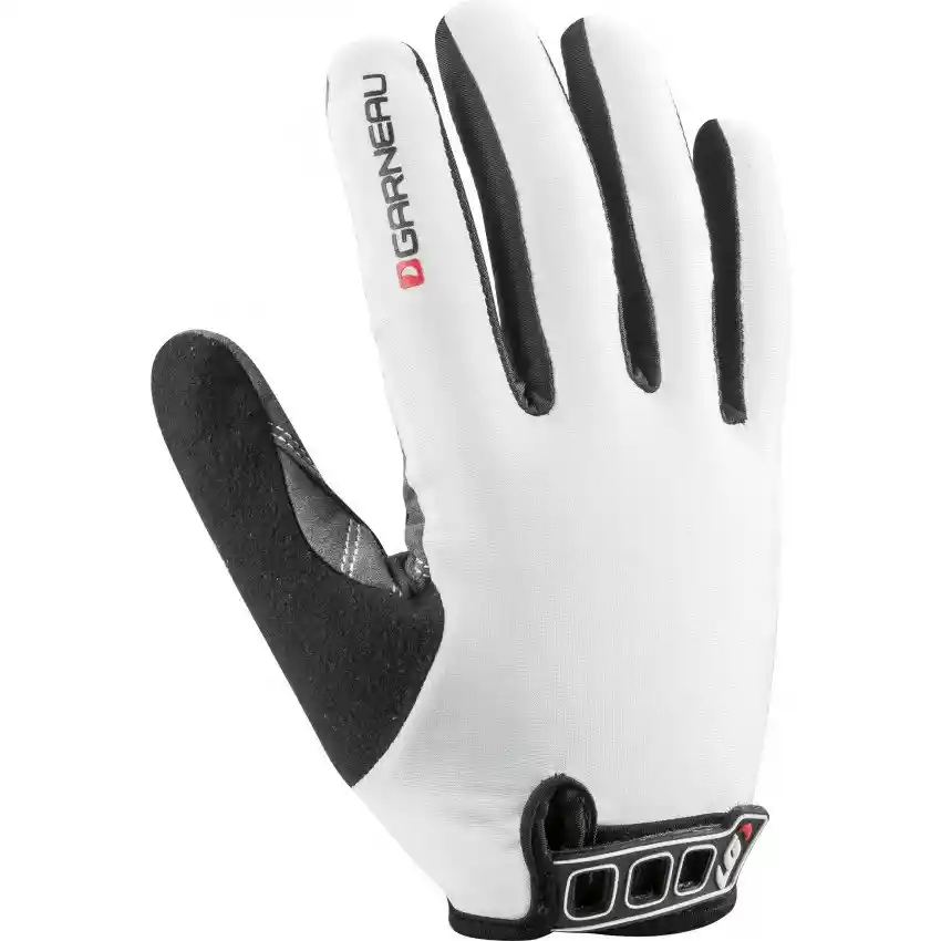 Garneau Guantes Ciclismo Blanco 