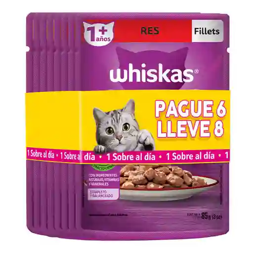 Alimento Gato Whiskas Surtido C/u