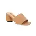 Sandalias Tacón Hook Beige Talla 40