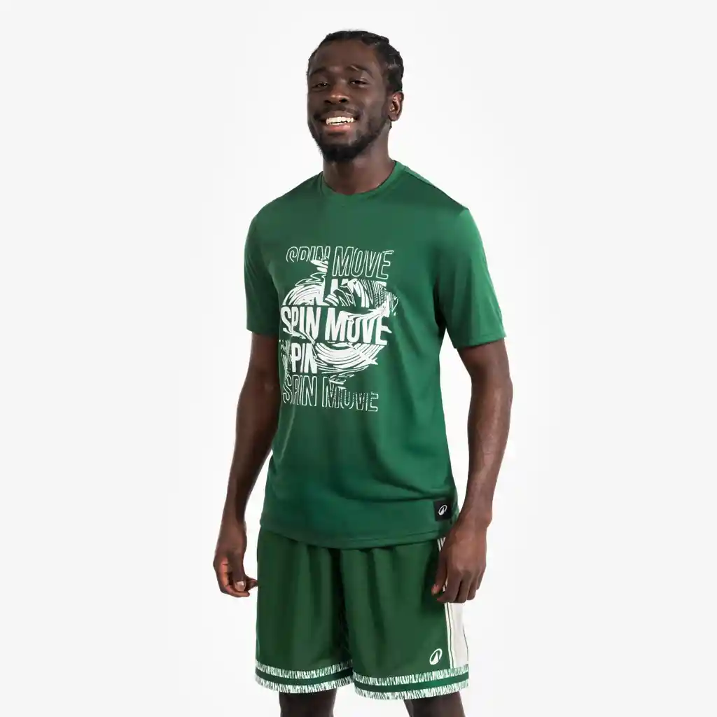 Camiseta de Baloncesto - Ts500 Fast Verde