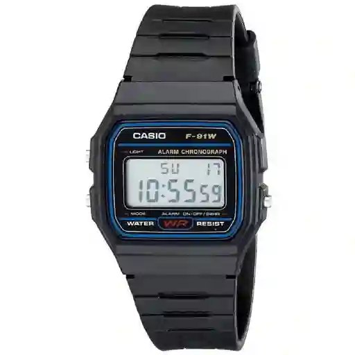 Casio Retro Unisex F91 W 1A negro