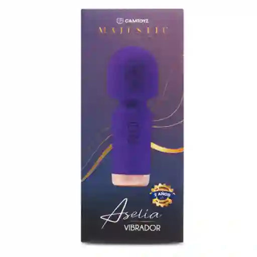 Vibrador Majestic Aselia Morado