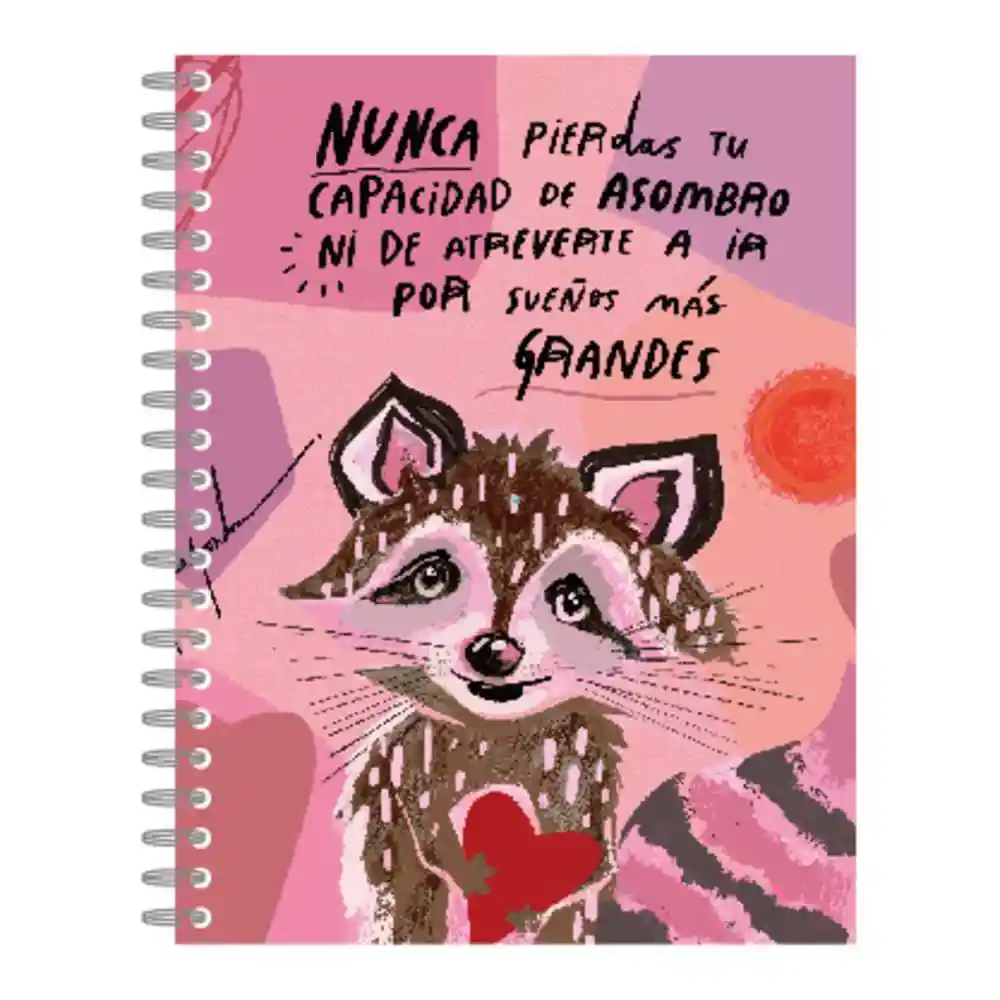 Cuaderno Cuadriculado 80 Hojas Cosido Tinta Negra
