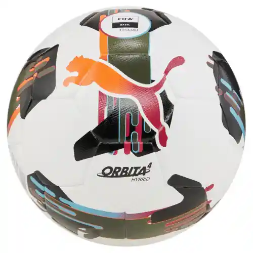 Puma Balón Orbita 4 Hyb S5 Para Fútbol de Hombre Blanco T 5