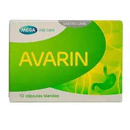 Avarin Simeticona/alverina 300/60 Mg